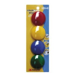 Magnesy Argo Kolorowe Wf-40 Opakowanie 4Sztuki Srh-40