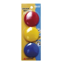Magnesy Argo Kolorowe Wf-50 Opakowanie 3Sztuki Srh-50