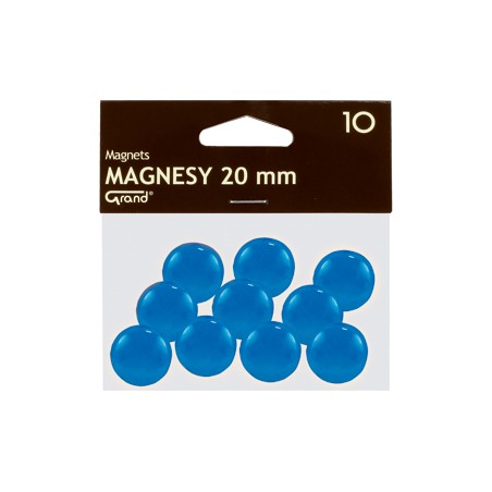 Magnes 20Mm Grand, Niebieskie, 10 Szt 130-1690