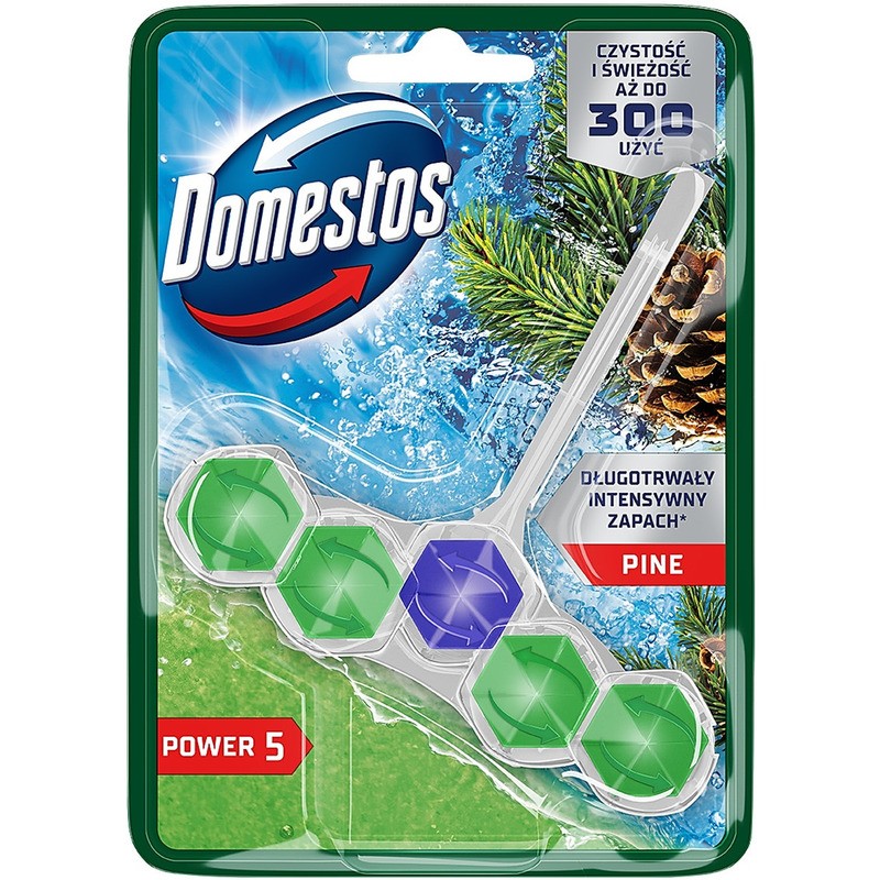 Zawieszka Do Wc Domestos Power 5 50G Pine