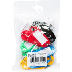Zawieszki Na Klucze Office Products Mix Kolorów (20)