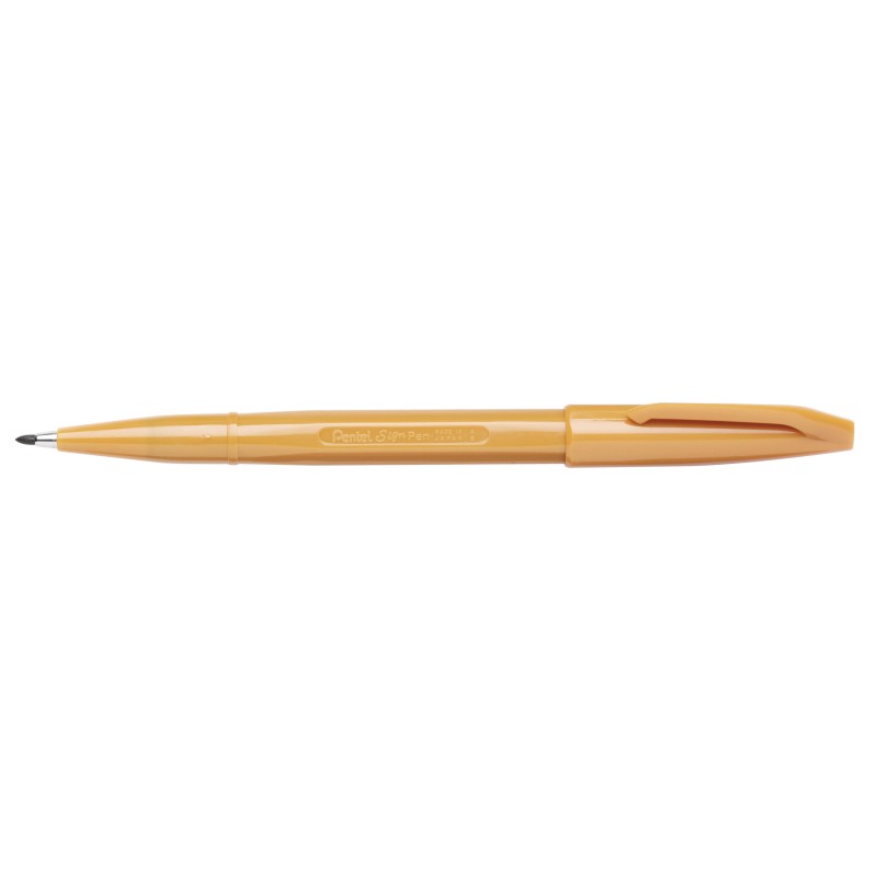Pisak Sign Pen Ciemnożółty S520-Y Pentel (X)
