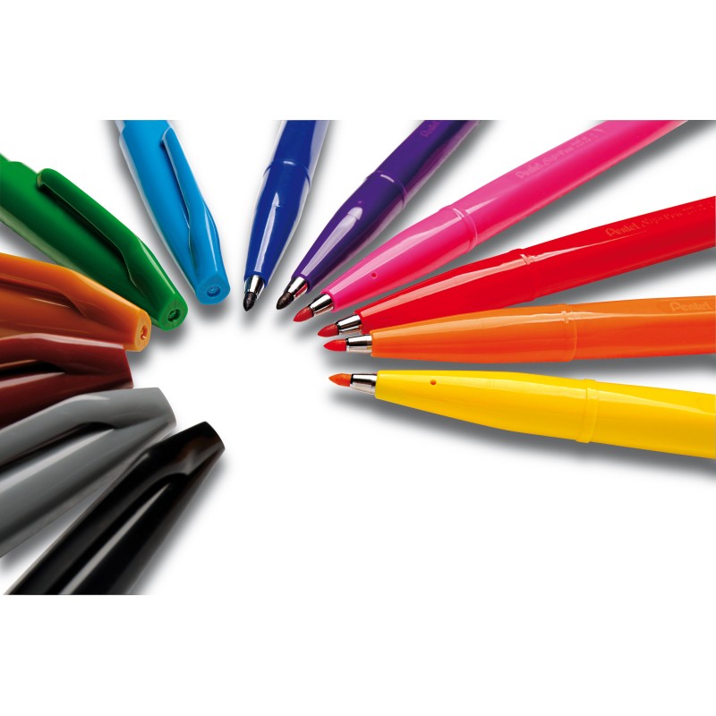 Pisak Sign Pen Czarny S520-A Pentel