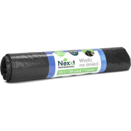 Worki Na Śmieci Nexxt 35L Ldpe Czarne (20)