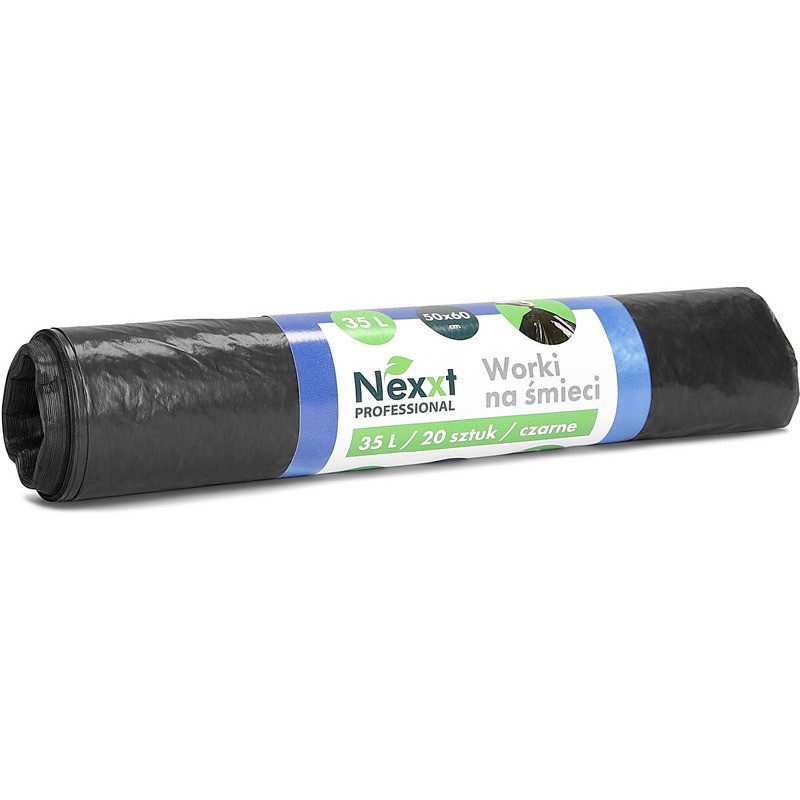 Worki Na Śmieci Nexxt 35L Ldpe Czarne (20)