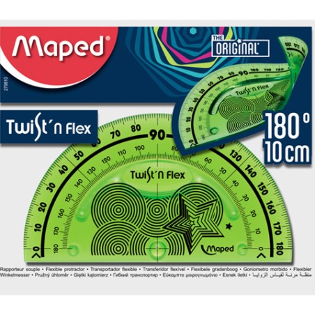 Kątomierz Niełamliwy Maped Twist'n Flex 10Cm