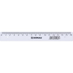 Linijka Plastikowa Donau 16Cm Transparentna