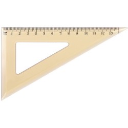 Ekierka Plastikowa Grand 13.5Cm 60°