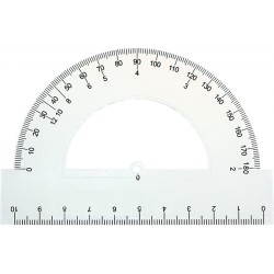 Kątomierz Plastikowy Grand 10Cm 180° Transparentny