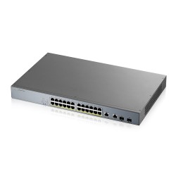 Switch Zyxel Gs1350-26Hp 26P Poe (Poe+: 24 ) 375W Managed Gigabit