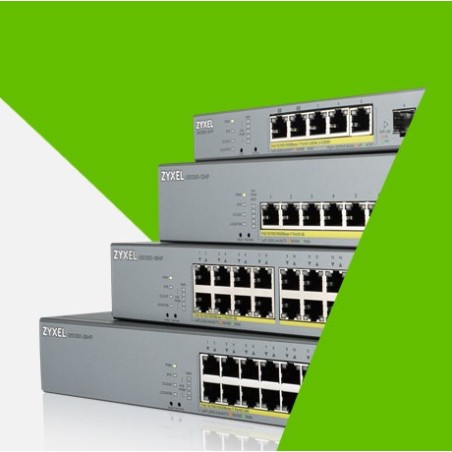 Switch Zyxel Gs1350-26Hp 26P Poe (Poe+: 24 ) 375W Managed Gigabit