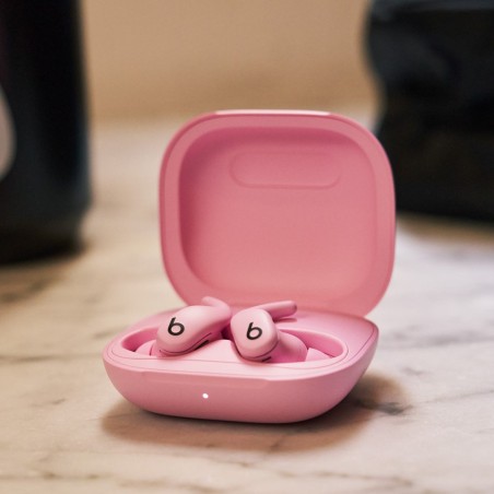 Bezprzewodowe Słuchawki Treningowe Apple Powerbeats Fit Z Redukcją Szumów I Ultimate Secure Fit - Power Pink