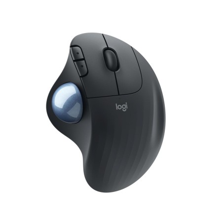 Logitech Ergo M575 For Business Myszka Biuro Po Prawej Stronie Rf Wireless + Bluetooth Manipulator Kulkowy 2000 Dpi