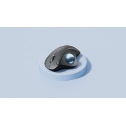 Logitech Ergo M575 For Business Myszka Biuro Po Prawej Stronie Rf Wireless + Bluetooth Manipulator Kulkowy 2000 Dpi