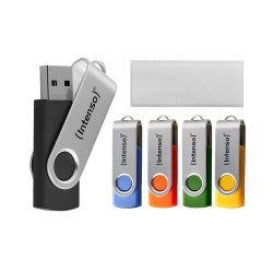 Intenso 3543585 Pamięć Usb 32 Gb Usb Typu-A 3.2 Gen 1 (3.1 Gen 1) Wielobarwny