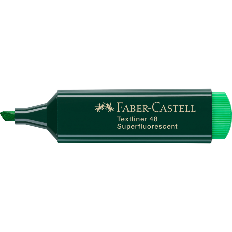 Zakreślacz Textliner 48, Zielony Faber-Castell 154863 Fc