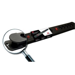 Maclean Listwa Zasilająca 10 Gniazd 3680W Mce10