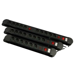 Maclean Listwa Zasilająca 10 Gniazd 3680W Mce10