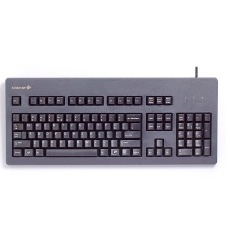 Klawiatura Cherry Tas G80-3000 Przewodowy De-Layout Z Niebieskim Przełącznikiem