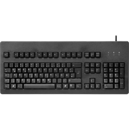 Klawiatura Cherry Tas G80-3000 Przewodowy De-Layout Z Niebieskim Przełącznikiem