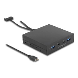 Delock Panel Przedni 3.5 Usb 3.2 Gen 2 Z 2 X Usb-C + 2 X Usb-A