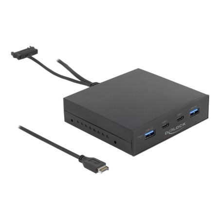 Delock Panel Przedni 3.5 Usb 3.2 Gen 2 Z 2 X Usb-C + 2 X Usb-A
