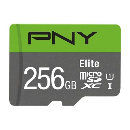 Sd Microsd Xc Card 256Gb Pny Elite Cl.10 U1 Retail