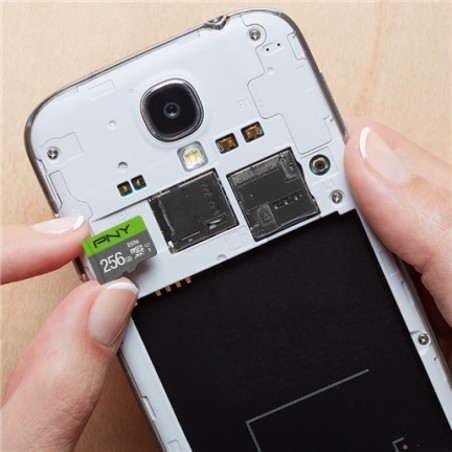 Sd Microsd Xc Card 256Gb Pny Elite Cl.10 U1 Retail