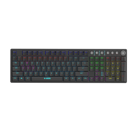 Klawiatura I-Box Aurora K-6 Rgb, Mechaniczna, Red Switch, Low Profile Gaming
