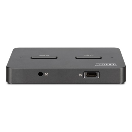 Stacja Dokująca Usb-C 3.2 Gen2 Dla Dysków Ssd M.2 Duo Nvme Oraz Sata (Max. 2X 4 Tb) Z Czytnikiem Kart Sd-Express 7.1 (Max. 2 Tb)