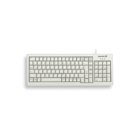 Klawiatura Cherry Tas G84-5200 Przewodowy De-Layout Jasnoszary