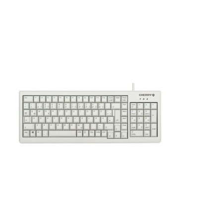 Klawiatura Cherry Tas G84-5200 Przewodowy De-Layout Jasnoszary