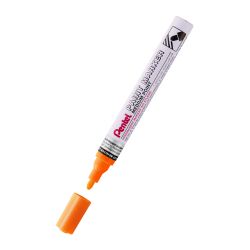 Marker Olejowy Pentel Średnia Okrągła  Końcówka,  Mmp10-F Pomarańczowy