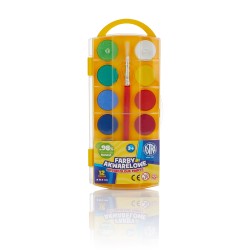 Farby Akwarelowe Astra 12 Kolorów - Fi 23,5 Mm Z Eurozawieszką, 83216905
