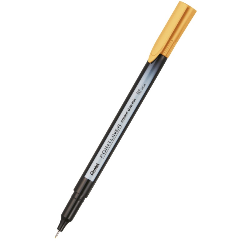 Cienkopis Pointliner Colour Ciemnożółty S40-Y Pentel