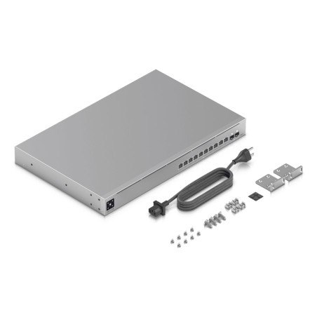 Switch Ubiquiti Unifi Pro Xg 10 Poe 12P Poe ( Poe+++: 10 ) Managed Gigabit (Usw-Pro-Xg-10-Poe-Eu)