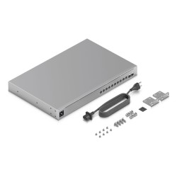 Switch Ubiquiti Unifi Pro Xg 10 Poe 12P Poe ( Poe+++: 10 ) Managed Gigabit (Usw-Pro-Xg-10-Poe-Eu)