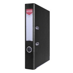 Segregator Office Products Officer Z Szyną, Pp, A4/55Mm, Czarny 21011121-05