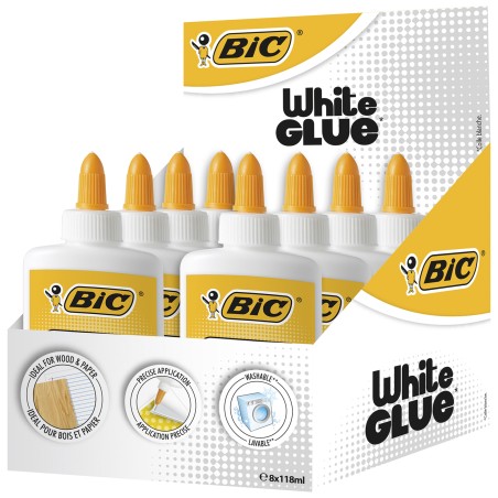 Klej W Płynie Bic White 118Ml, 9192583