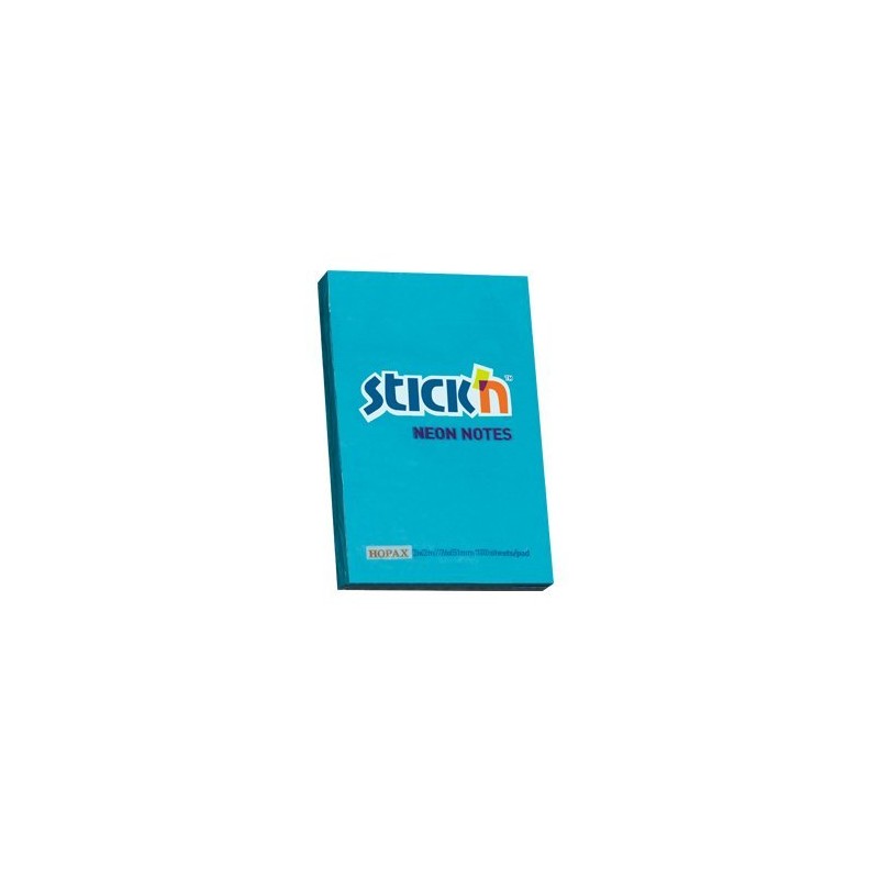 Bloczek Sticknulln 76X51Mm Niebieski Neon 100K 21207 Sticknulln
