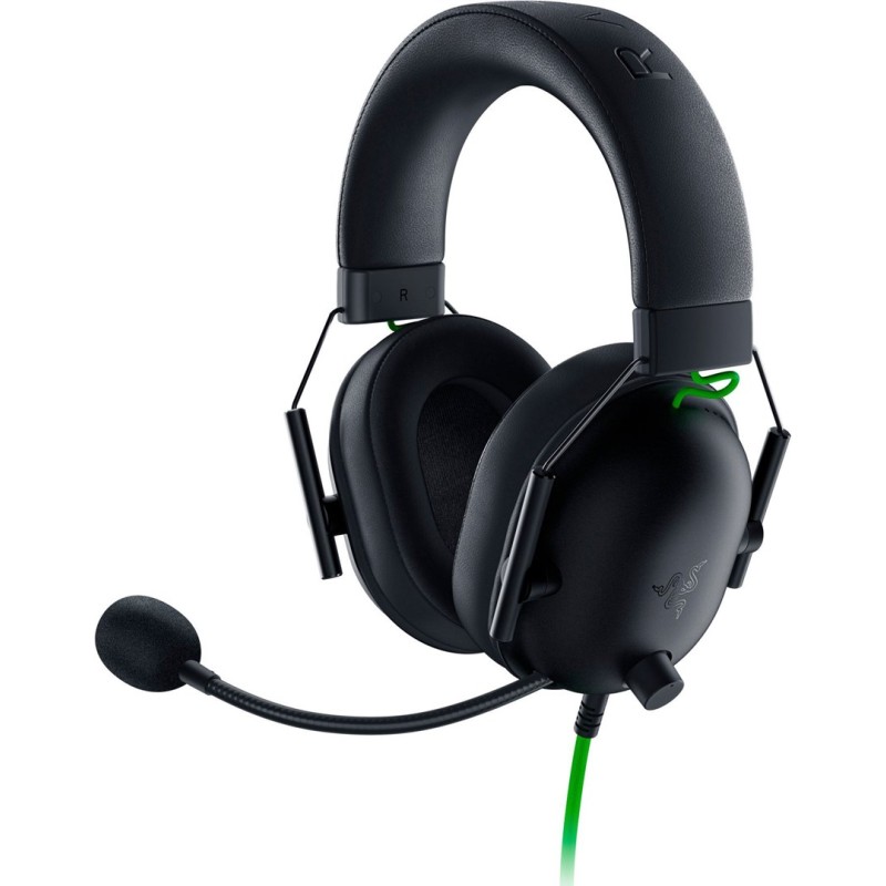 Razer Blackshark V2 X Zestaw Słuchawkowy Przewodowa Opaska Na Głowę Gaming Czarny, Zielony