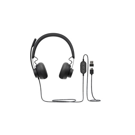Zestaw Słuchawkowy Logitech Zone Wired Earbuds Usb Teams