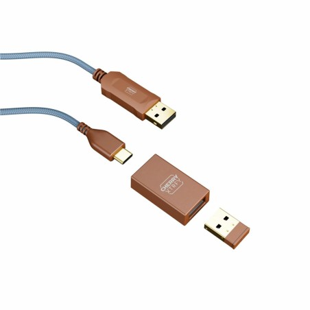 Mysz Cherry Xtrfy M68 Bezprzewodowa, Niebieska Mysz Bezprzewodowa