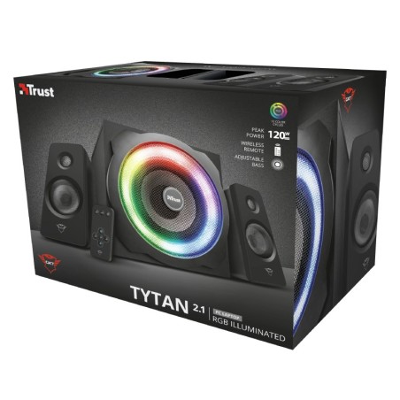 Zestaw Głośników Trust Gxt 629 Tytan 2.1 Rgb Black