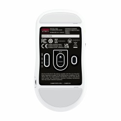Mysz Cherry Xtrfy M68 Pro - Mysz - Optyczna - 5 Przycisków - Bezprzewodowa - 2,4 Ghz - Odbiornik Bezprzewodowy (Usb) - Biały