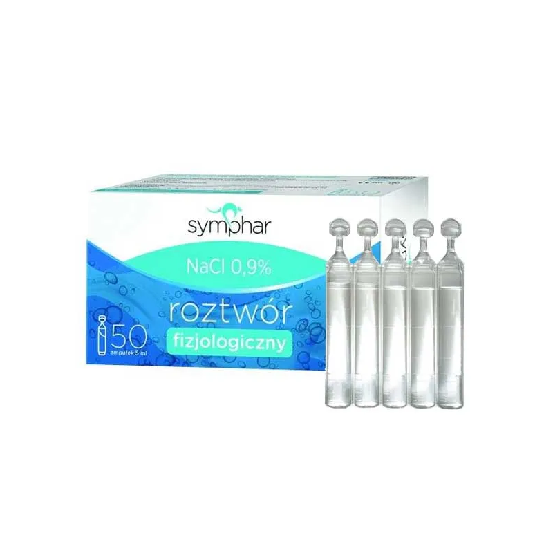 Sól Fizjologiczna Nacl 0.9% 50 Amp. X 5Ml
