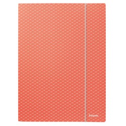 Teczka Kartonowa Z Gumką Colour"Breeze, A4, Koralowa 628494