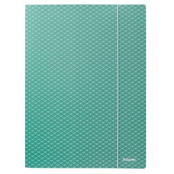 Teczka Kartonowa Z Gumką Colour"Breeze, A4, Zielona 628493