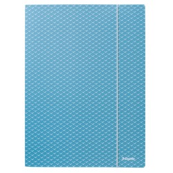 Teczka Kartonowa Z Gumką Colour"Breeze, A4, Niebieska 628492