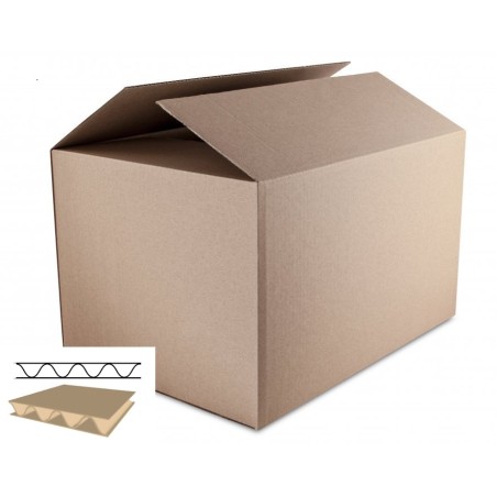 Karton Wysyłkowy/Klapowy Dotts 452X320X263 410G. Tektura 3-Warstwy Szara